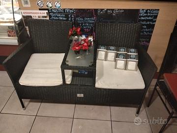 divanetto da esterno 