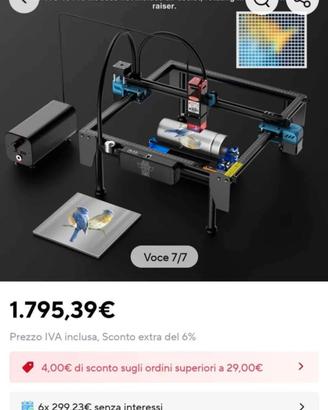 incisione laser 