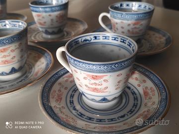 tazzine porcellana cinese