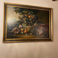 Quadro antico natura morta del 800