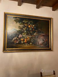 Quadro antico natura morta del 800