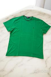 T-Shirt Ralph Lauren verde - Taglia M - Elegante💚