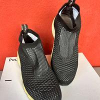 Scarpe stivaletto Pollini uomo nere
