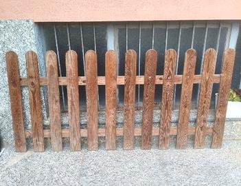 Staccionata in legno 