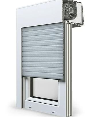 Finestre infissi Rehau in PVC Monoblocco a motore