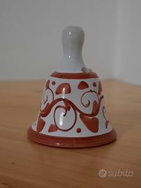 Campanella in ceramica decorata