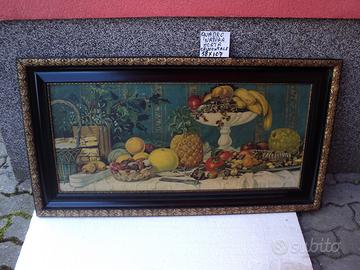 Quadro natura morta con frutta