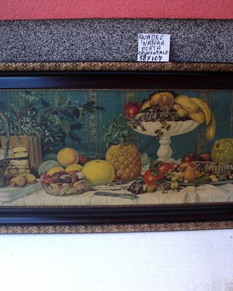 Quadro natura morta con frutta