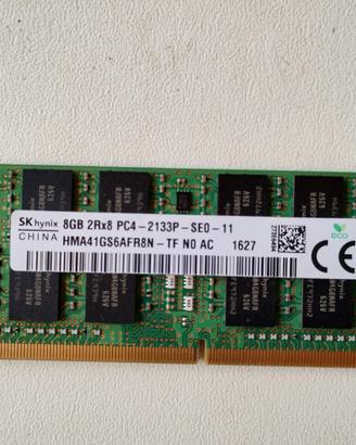 Ram Pc4 8Gb SK hynix per Notebook