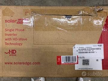Inverter Fotovoltaico Solaredge 6kw Nuovo