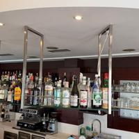 bottigliera vetro&acciaio