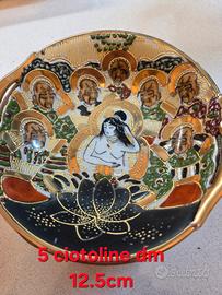 Serie di piattini e ciotoline Made in Japan