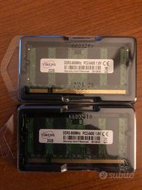 RAM DDR2 4GB (2x2GB) 800MHz PC2-6400 – Perfette