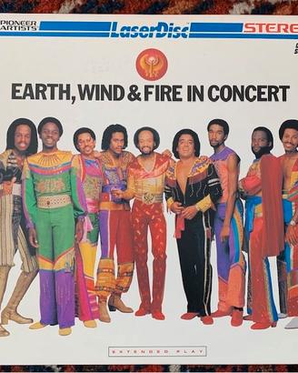 Laser disc "Earth Wind & Fire in concert"