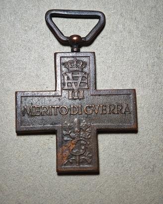 Medaglia Croce al Merito di Guerra WWI VEIII 1WW