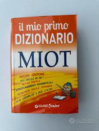“IL MIO PRIMO DIZIONARIO MIOT” Giunti Junior