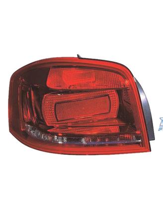 FANALE SINISTRO PER AUDI A3 3P 09-12 BIANCO ROSSO