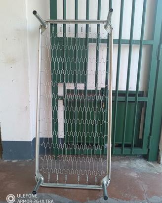 Rete Letto Singolo in Metallo con Molle