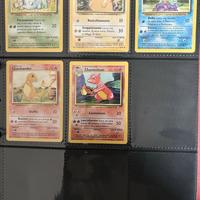 Pokemon Set Base Lotto 39 Carte Comuni/non Comuni