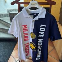Polo "Love Moschino" ricamata tg. XL