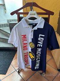 Polo "Love Moschino" ricamata tg. XL