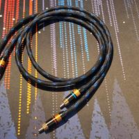 Coppia cavi RCA hifi artigianali, 85cm