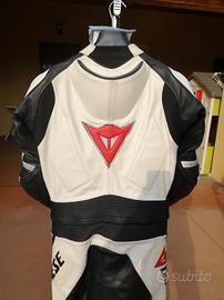 tuta 48 dainese divisibile uomo in pelle