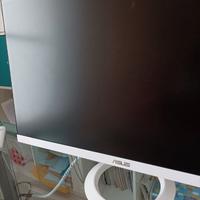 Monitor ASUS 27 pollici bianco + soundbar