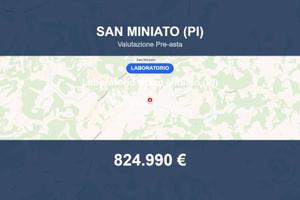 Immobile in asta di 486 m² a San Miniato