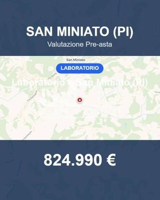 Immobile in asta di 486 m² a San Miniato