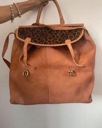 Borsa Il Bisonte vera pelle