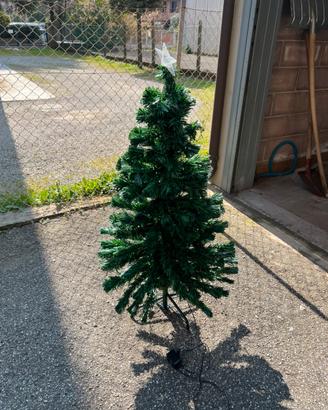 Albero di Natale artificiale con luci - completo