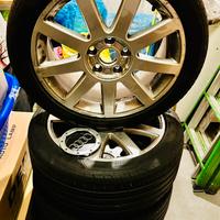 4 Gomme con Cerchi Originali Audi 17”