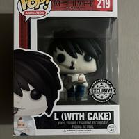 Funko Pop Death Note , L (w/ Cake) esclusiva 