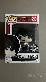 Funko Pop Death Note , L (w/ Cake) esclusiva 