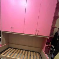 Cameretta ragazza wenge' e rosa
