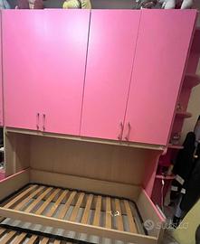 Cameretta ragazza wenge' e rosa