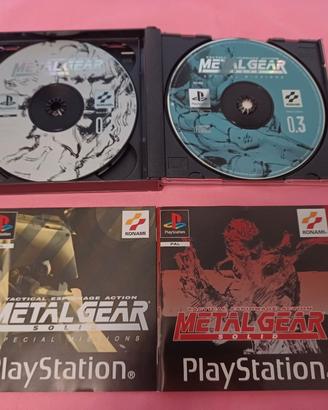 Metal Gear Solid 🇮🇹   3 dischi 