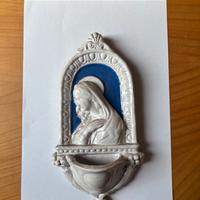 Acquasantiera in ceramica