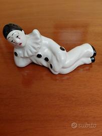 pierrot in ceramica 