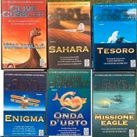 Clive Cussler - Libri avventura (uno 4 €)