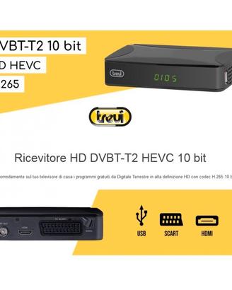 Trevi HE 3368 Decoder digitale terrestre DVB T2