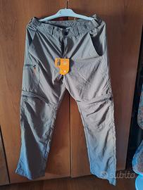 Pantaloni modulabili trekking taglia M