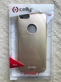 Cover Nuova Celly iPhone 7 Oro Gold