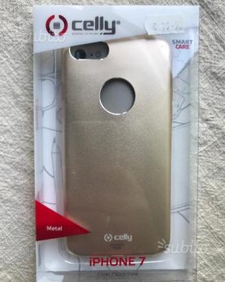 Cover Nuova Celly iPhone 7 Oro Gold