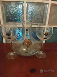 Decanter cristallo di boemia