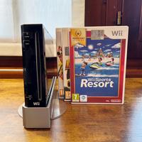Nintendo Wii nera + 3 giochi