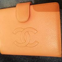 Chanel portafoglio rosa pelle 