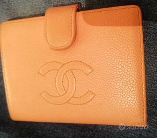 Chanel portafoglio rosa pelle 