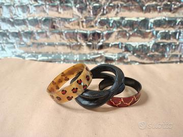 Set 3 bracciali vintage anni '70/'80
